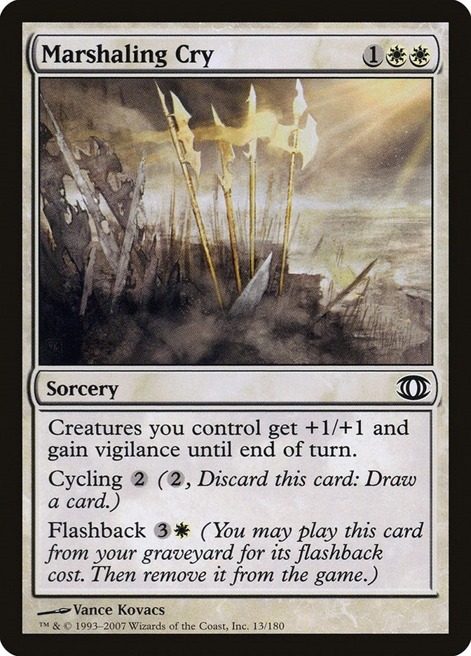 Image for Marshaling Cry (Future Sight) (13) - Magic: The Gathering