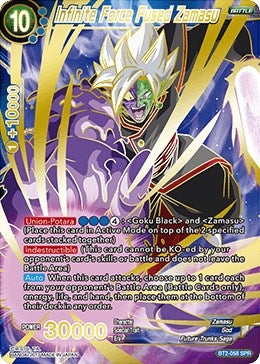 Image for Infinite Force Fused Zamasu (SPR) (Union Force) (BT2-058) - Dragon Ball Super: Masters
