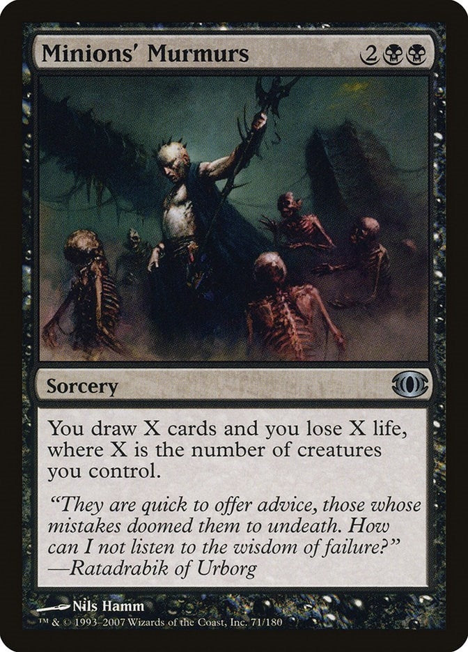 Image for Minions' Murmurs (Future Sight) (71) - Magic: The Gathering