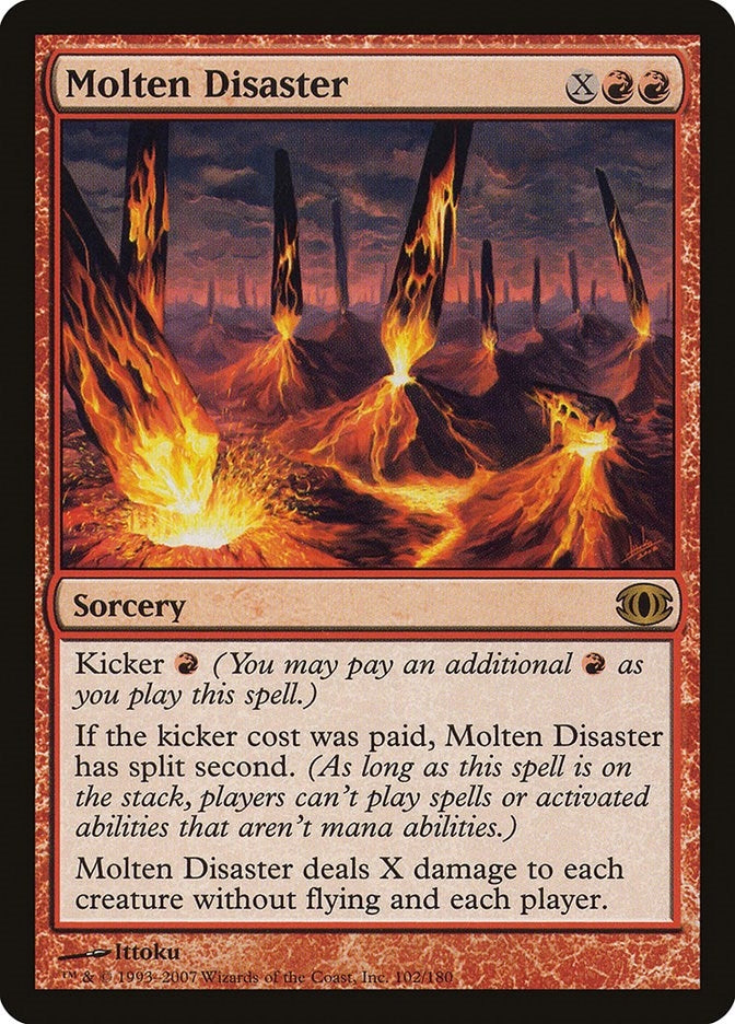Image for Molten Disaster (Future Sight) (102) - Magic: The Gathering