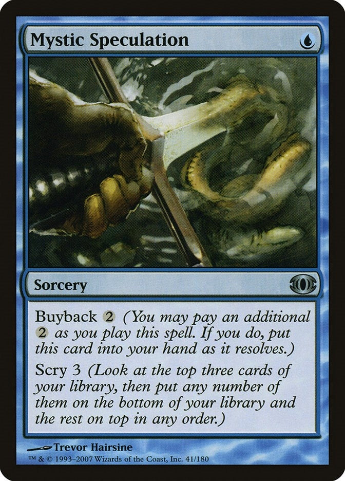 Image for Mystic Speculation (Future Sight) (41) - Magic: The Gathering