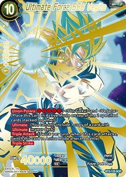 Image for Ultimate Force SSB Vegito (Union Force) (BT2-123) - Dragon Ball Super: Masters