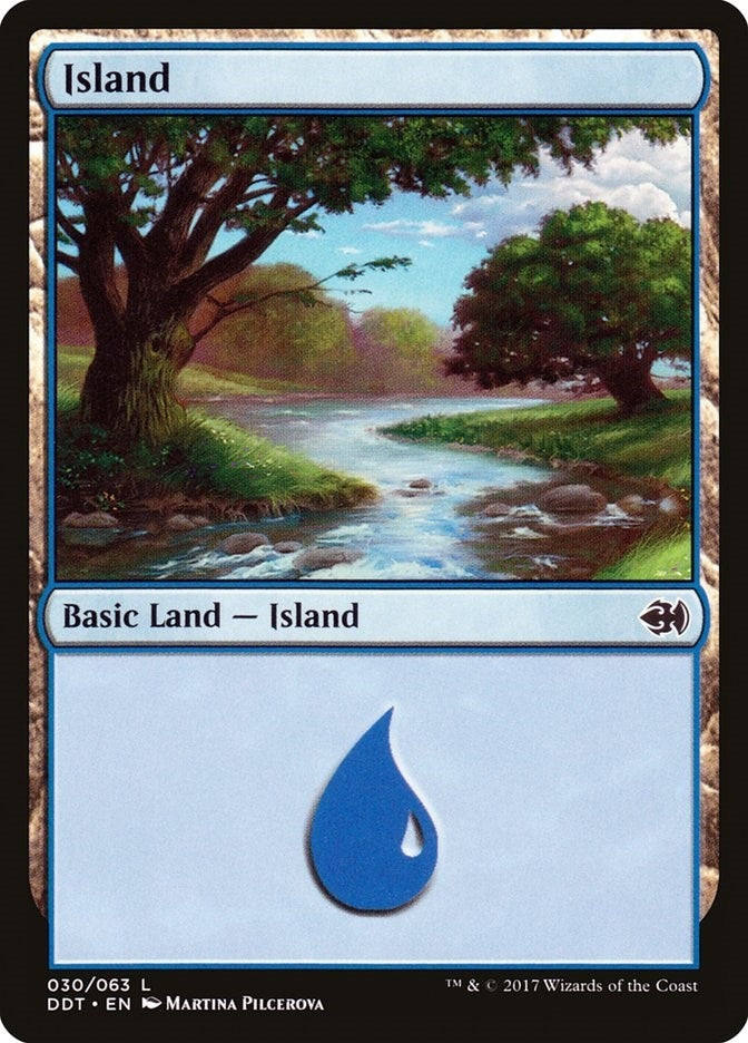 Image for Island (030) (Duel Decks: Merfolk vs. Goblins) (30) - Magic: The Gathering