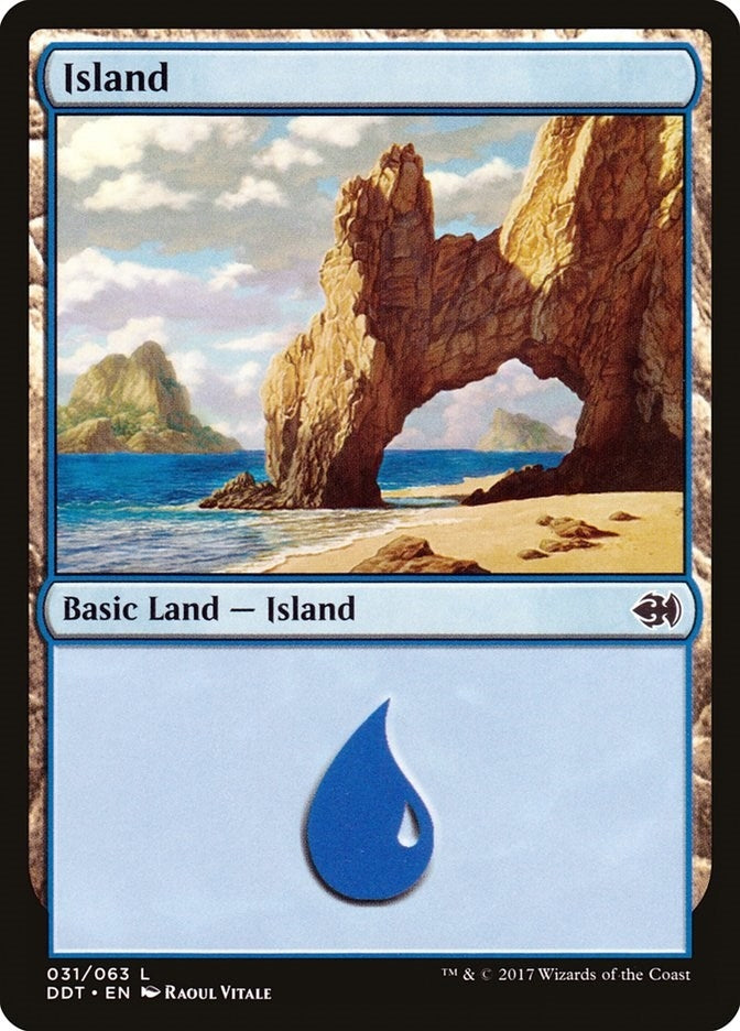 Image for Island (031) (Duel Decks: Merfolk vs. Goblins) (31) - Magic: The Gathering