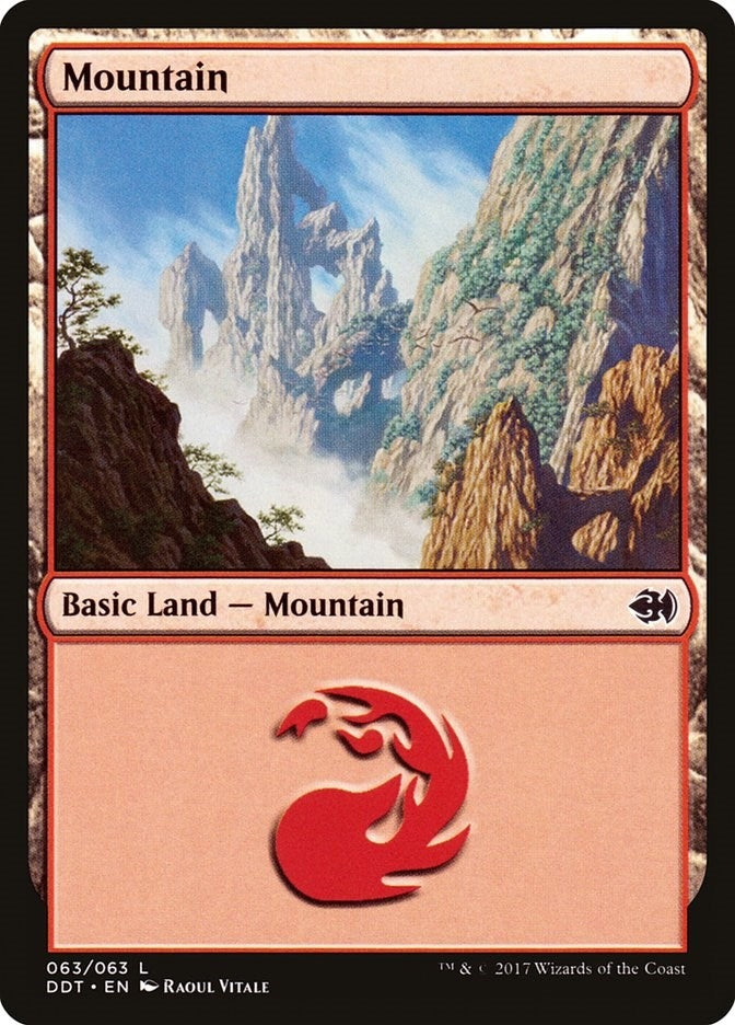 Image for Mountain (063) (Duel Decks: Merfolk vs. Goblins) (63) - Magic: The Gathering