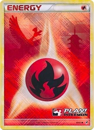 Image for Fire Energy - 89/95 (Play! Pokemon) (League & Championship Cards) (089/095) - Pokemon