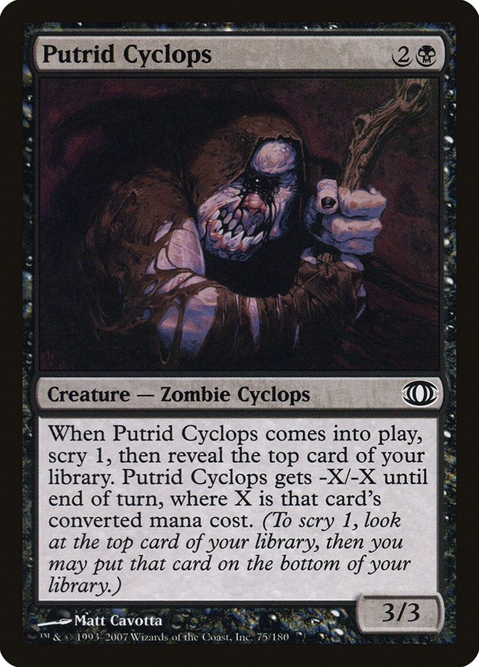 Image for Putrid Cyclops (Future Sight) (75) - Magic: The Gathering