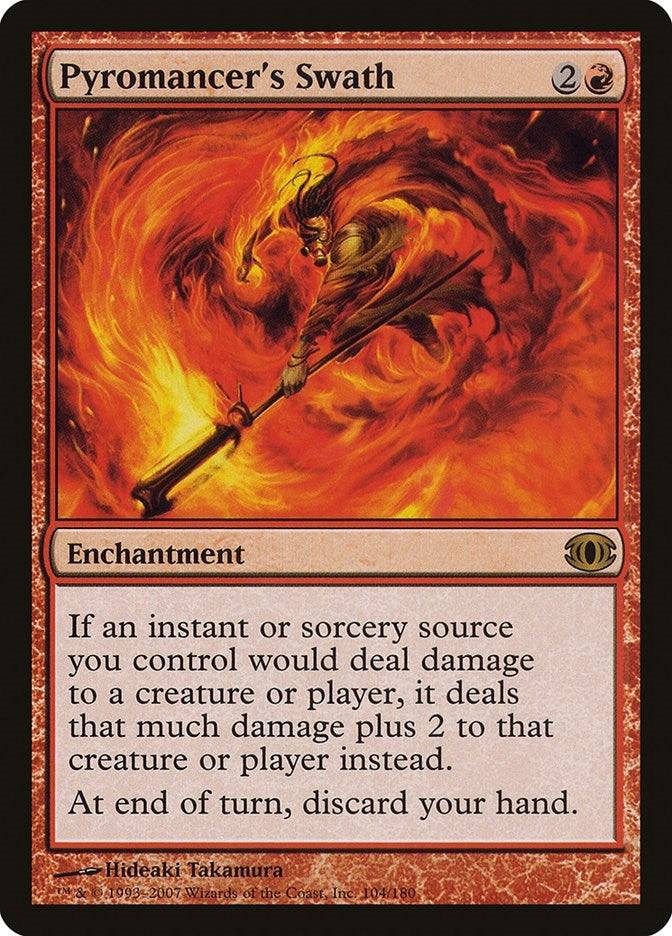 Image for Pyromancer's Swath (Future Sight) (104) - Magic: The Gathering
