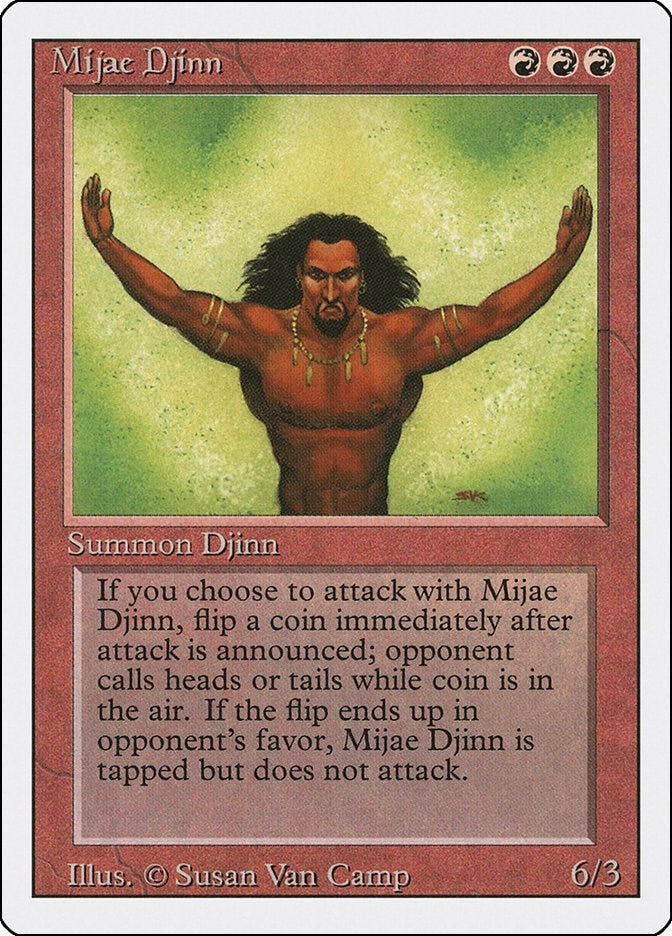 Image for Mijae Djinn (Revised Edition) - Magic: The Gathering