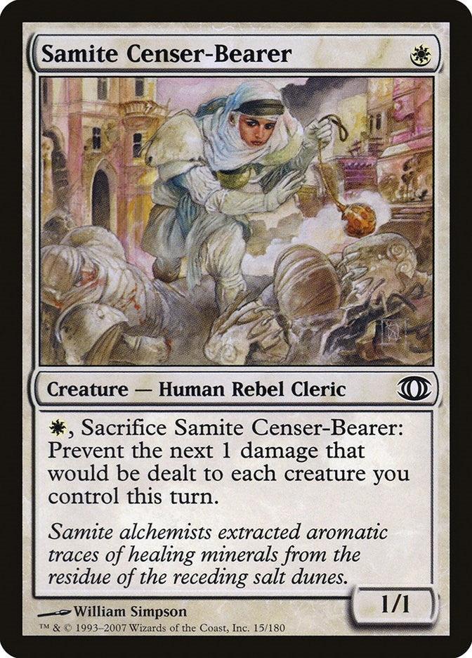 Image for Samite Censer-Bearer (Future Sight) (15) - Magic: The Gathering