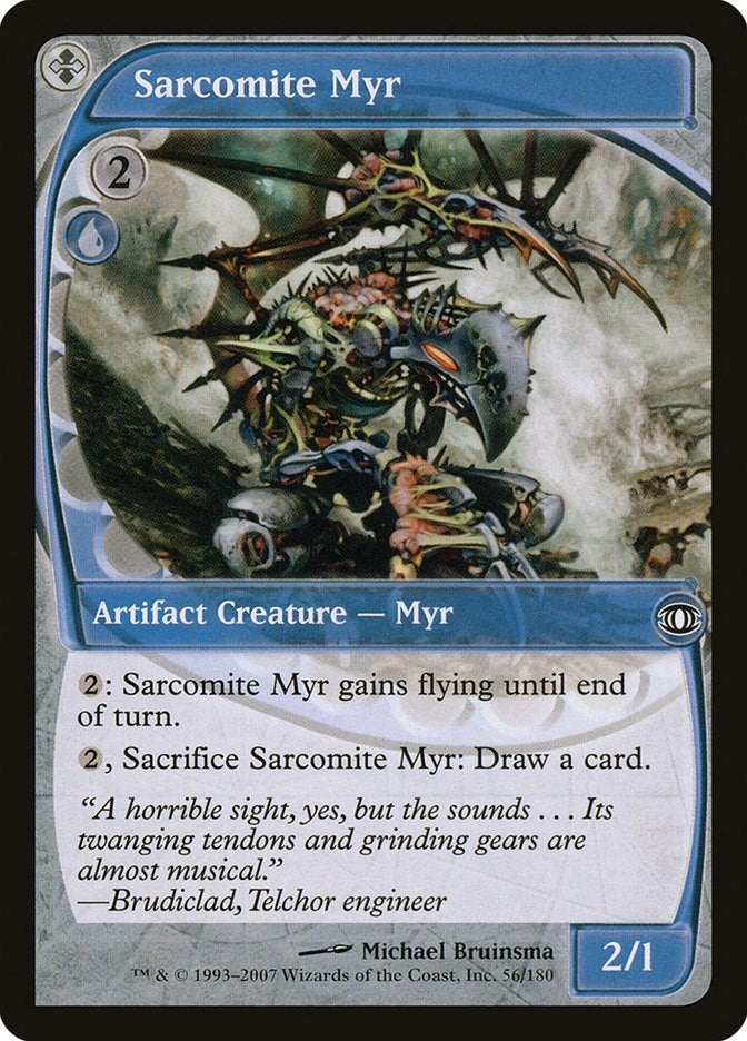 Image for Sarcomite Myr (Future Sight) (56) - Magic: The Gathering