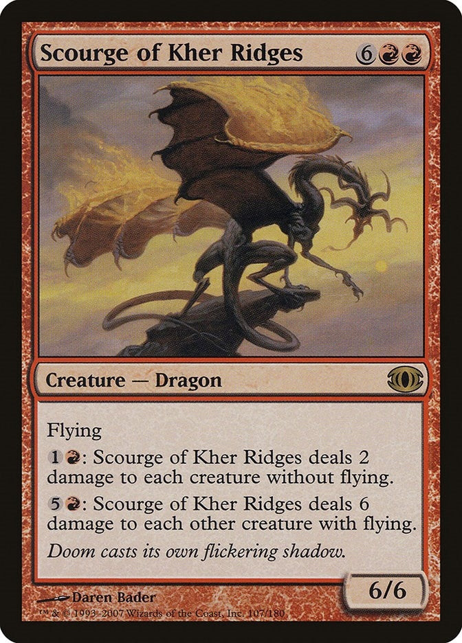 Image for Scourge of Kher Ridges (Future Sight) (107) - Magic: The Gathering