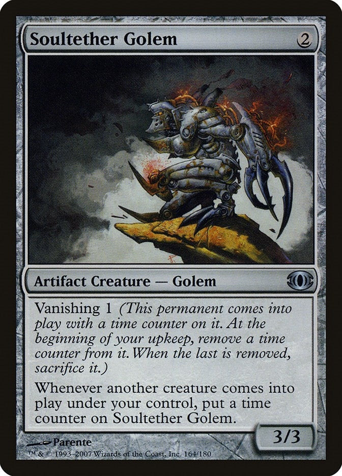 Image for Soultether Golem (Future Sight) (164) - Magic: The Gathering