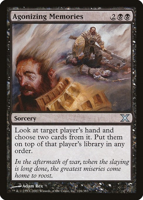 Image for Agonizing Memories (10th Edition) (126) - Magic: The Gathering