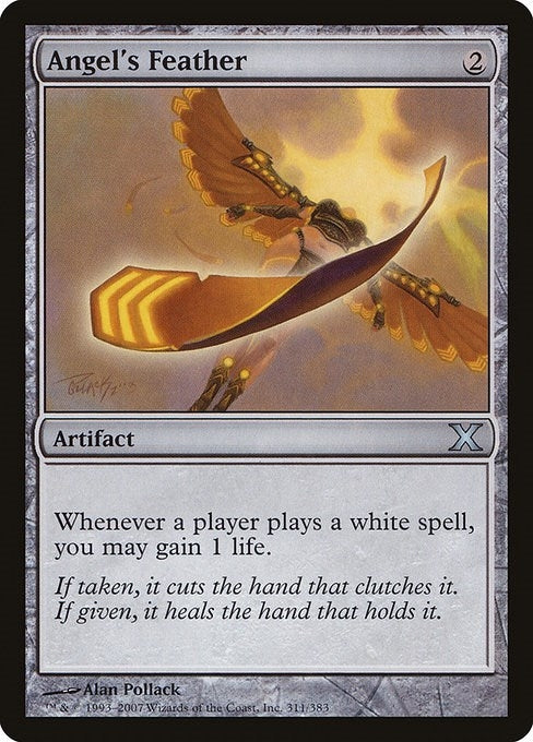 Image for Angel's Feather (10th Edition) (311) - Magic: The Gathering