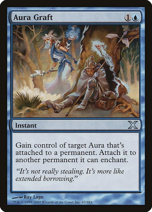 Image for Aura Graft (10th Edition) (67) - Magic: The Gathering