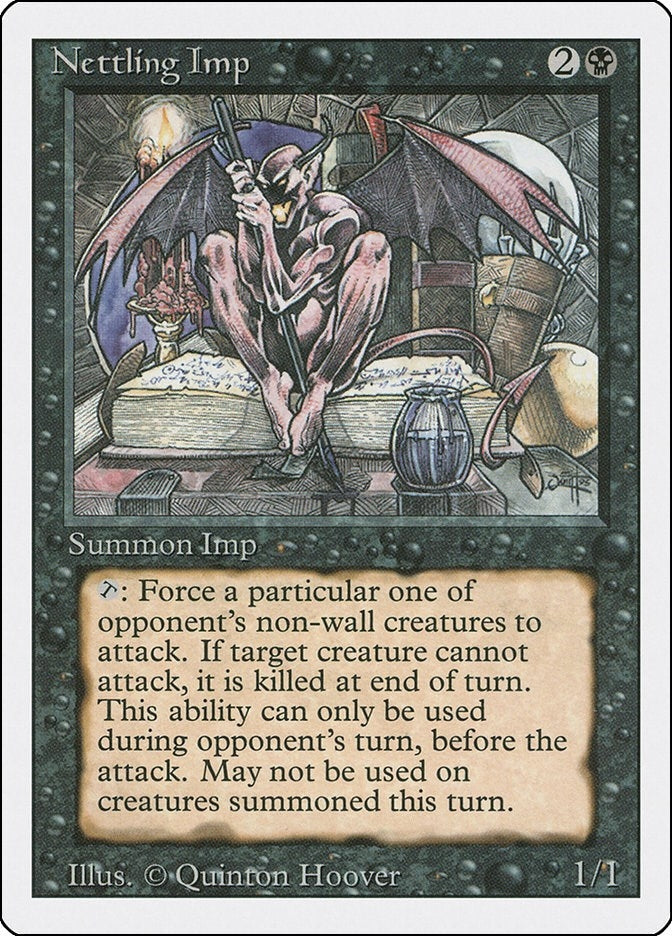 Image for Nettling Imp (Revised Edition) - Magic: The Gathering