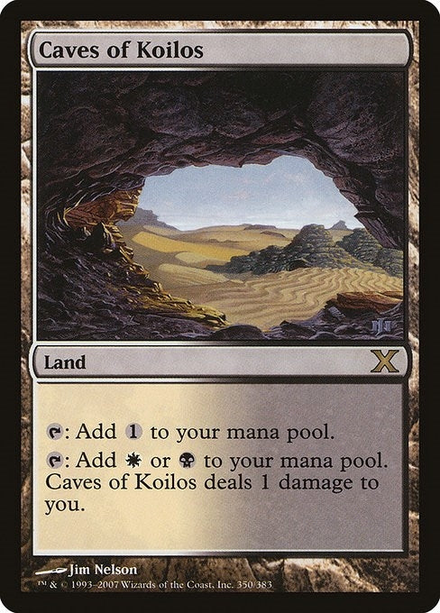 Image for Caves of Koilos (10th Edition) (350) - Magic: The Gathering