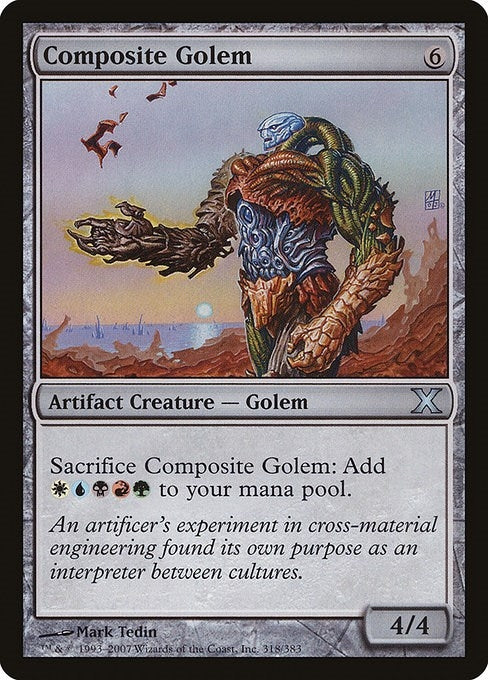 Image for Composite Golem (10th Edition) (318) - Magic: The Gathering