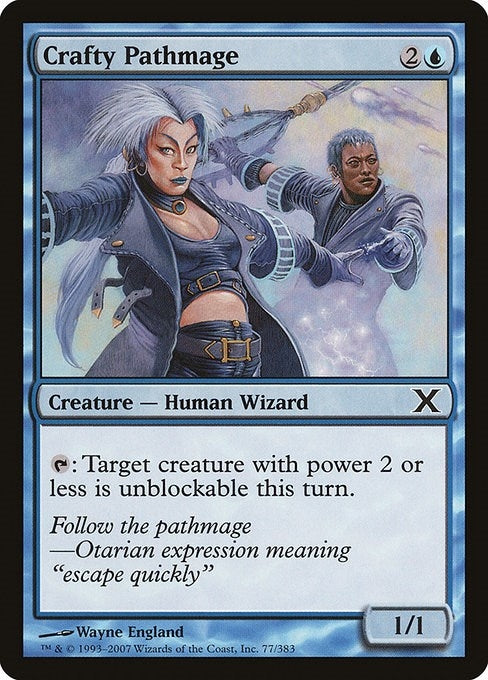 Image for Crafty Pathmage (10th Edition) (77) - Magic: The Gathering