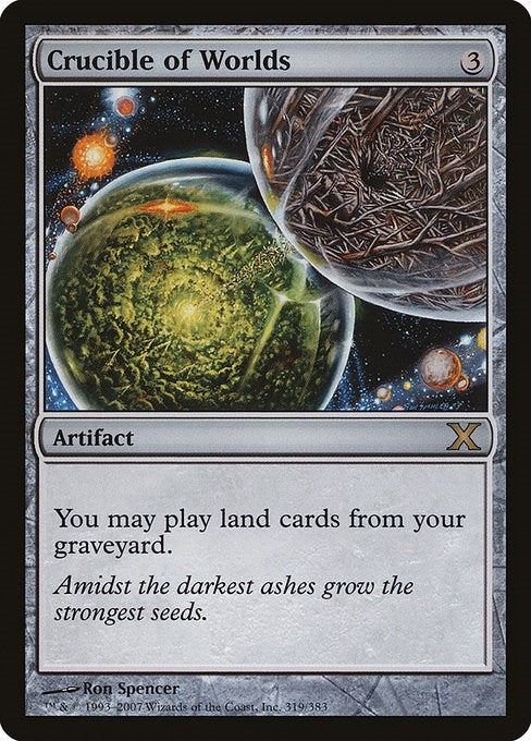 Image for Crucible of Worlds (10th Edition) (319) - Magic: The Gathering