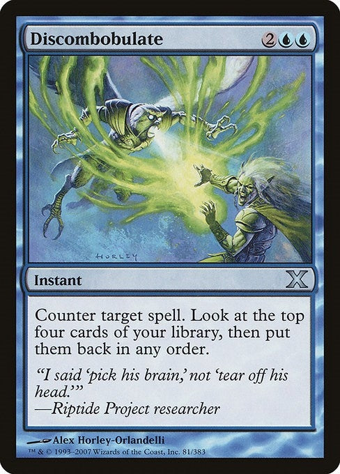 Image for Discombobulate (10th Edition) (81) - Magic: The Gathering