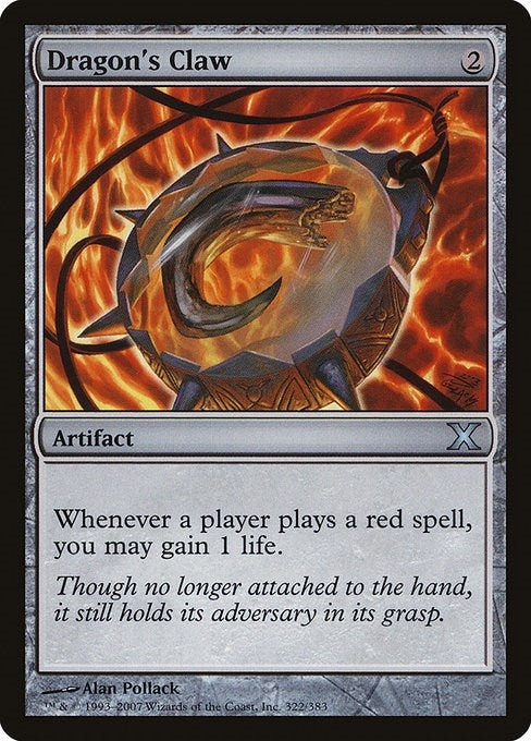 Image for Dragon's Claw (10th Edition) (322) - Magic: The Gathering