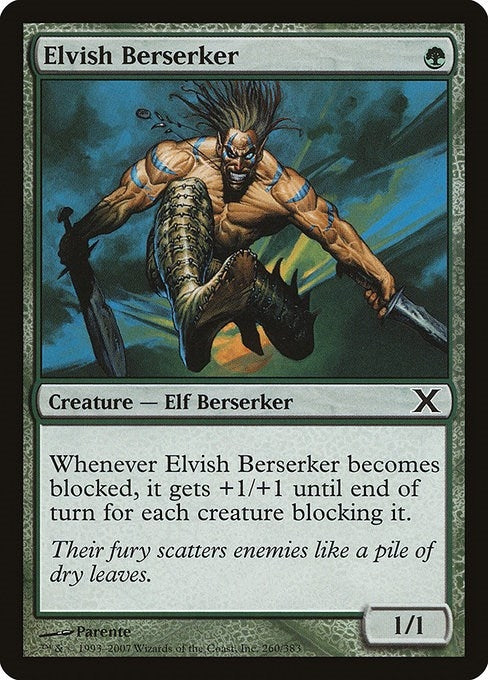Image for Elvish Berserker (10th Edition) (260) - Magic: The Gathering