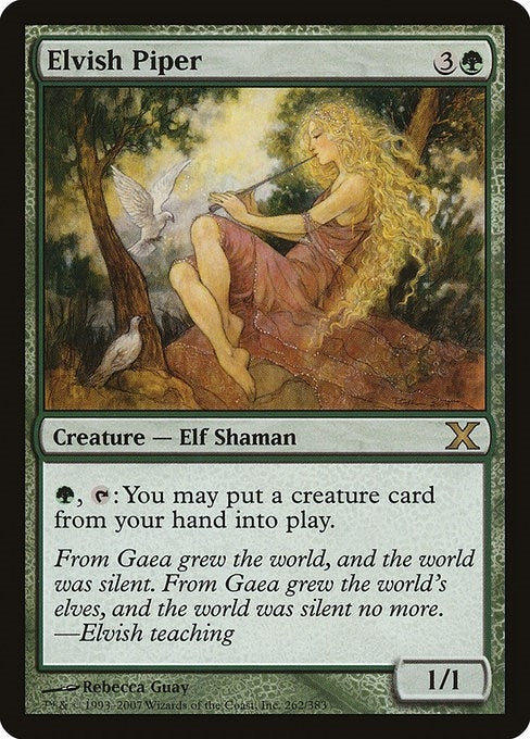 Image for Elvish Piper (10th Edition) (262) - Magic: The Gathering