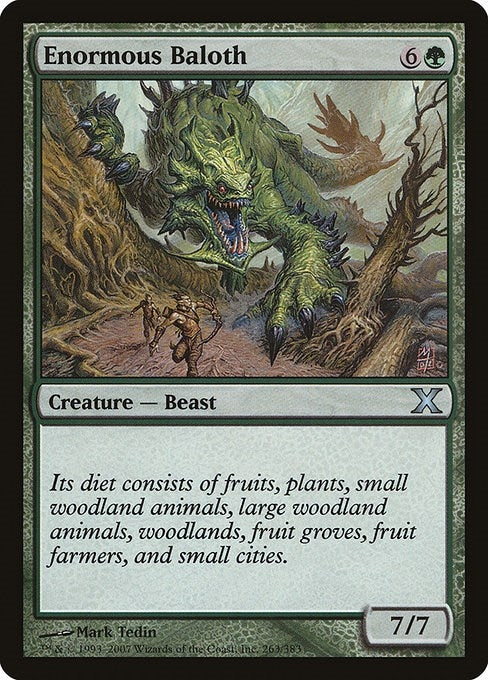 Image for Enormous Baloth (10th Edition) (263) - Magic: The Gathering
