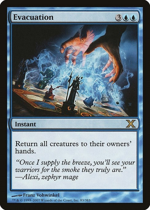 Image for Evacuation (10th Edition) (83) - Magic: The Gathering