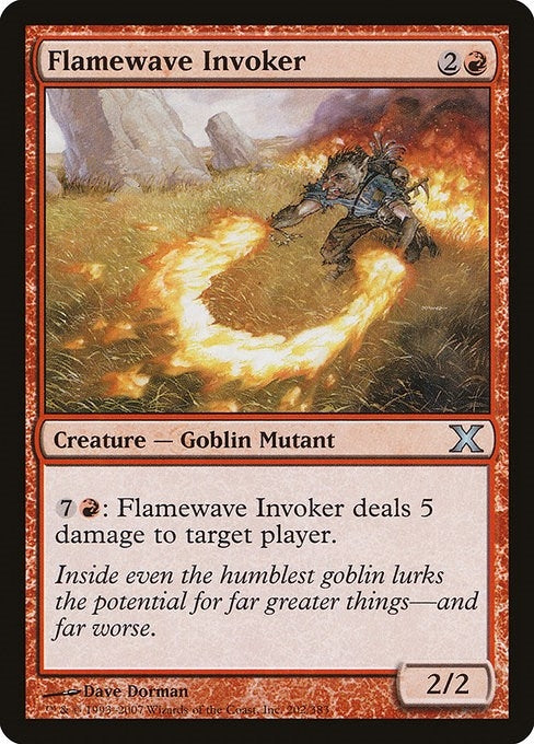 Image for Flamewave Invoker (10th Edition) (202) - Magic: The Gathering