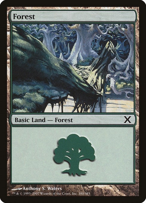 Image for Forest (380) (10th Edition) (380) - Magic: The Gathering