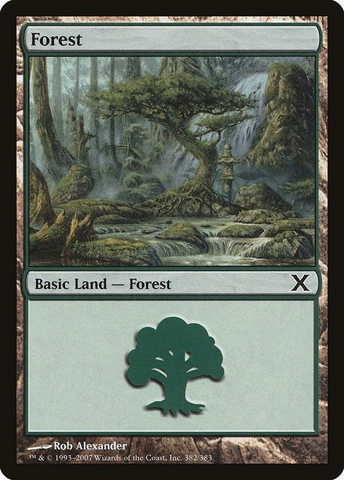 Image for Forest (382) (10th Edition) (382) - Magic: The Gathering