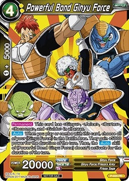 Image for Powerful Bond Ginyu Force (Promotion Cards) (P-024) - Dragon Ball Super: Masters