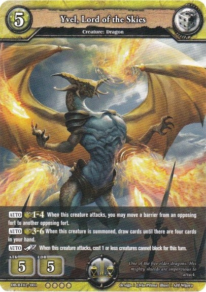 Image for Yvel, Lord of the Skies (Oath of Blood) (DB-BT02/001) - Dragoborne