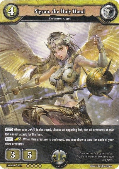 Image for Sigrun, the Holy Hand (Oath of Blood) (DB-BT02/002) - Dragoborne