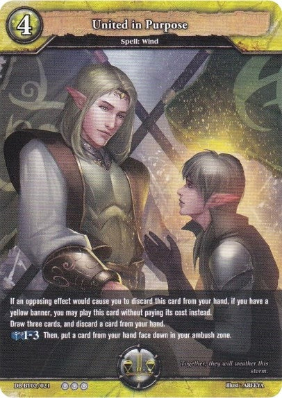 Image for United in Purpose (Oath of Blood) (DB-BT02/021) - Dragoborne