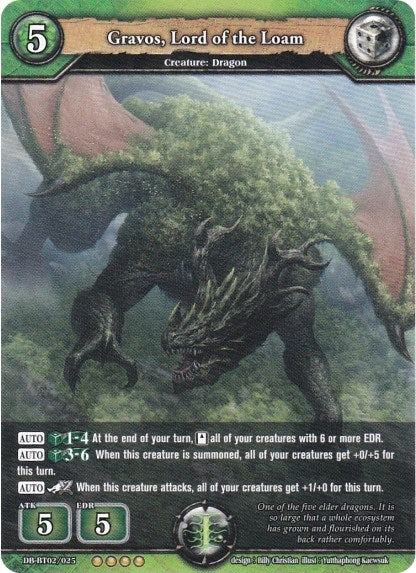 Image for Gravos, Lord of the Loam (Oath of Blood) (DB-BT02/025) - Dragoborne