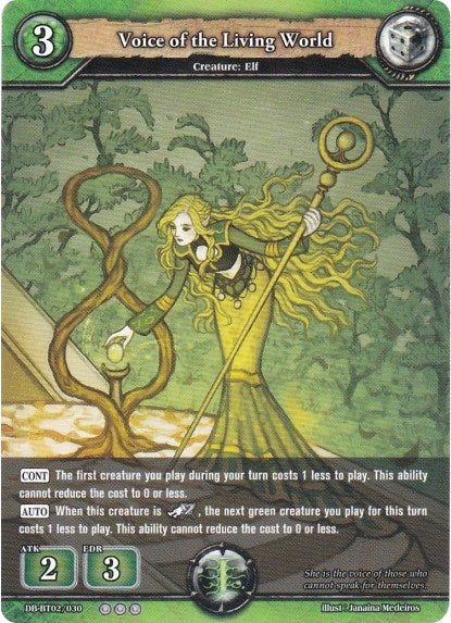 Image for Voice of the Living World (Oath of Blood) (DB-BT02/030) - Dragoborne