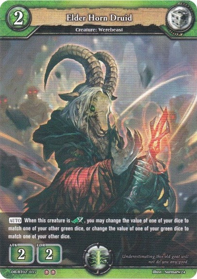 Image for Elder Horn Druid (Oath of Blood) (DB-BT02/035) - Dragoborne