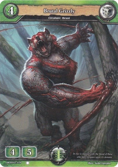 Image for Brutal Grizzly (Oath of Blood) (DB-BT02/039) - Dragoborne