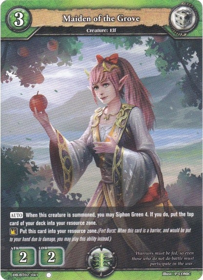 Image for Maiden of the Grove (Oath of Blood) (DB-BT02/041) - Dragoborne