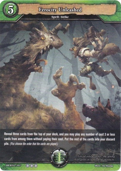 Image for Ferocity Unleashed (Oath of Blood) (DB-BT02/045) - Dragoborne
