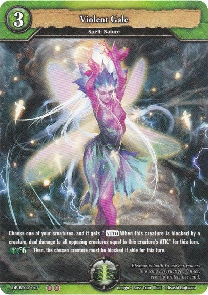 Image for Violent Gale (Oath of Blood) (DB-BT02/047) - Dragoborne