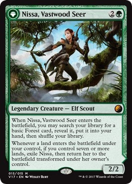 Image for Nissa, Vastwood Seer (From the Vault: Transform) (15) - Magic: The Gathering