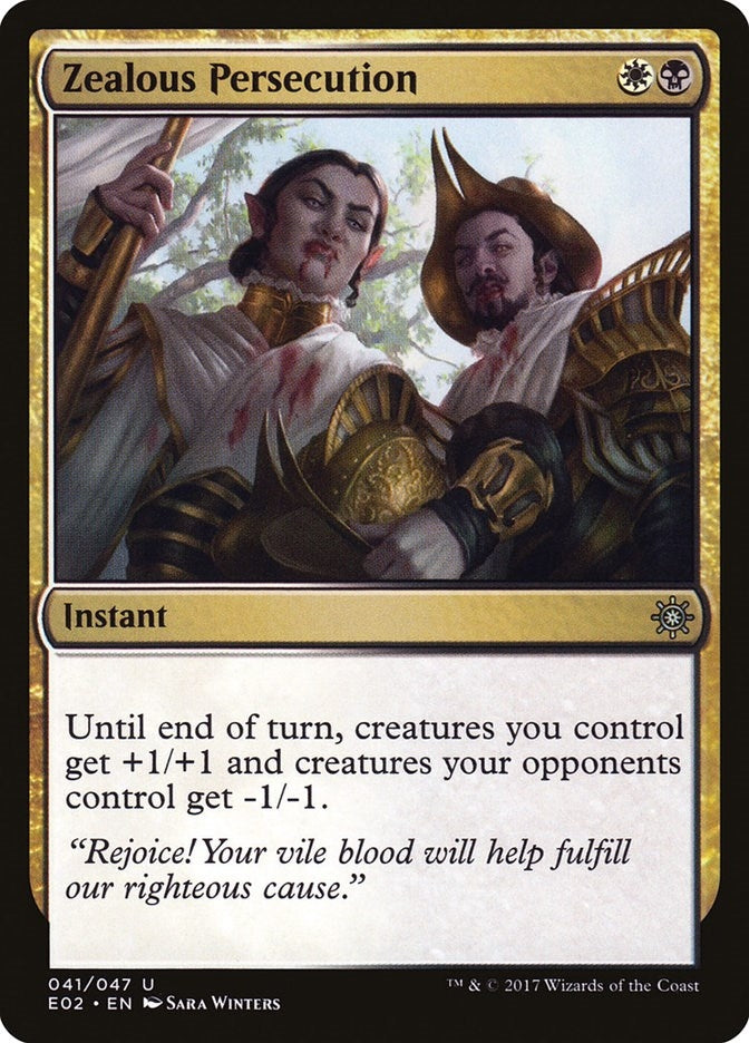 Image for Zealous Persecution (Explorers of Ixalan) (41) - Magic: The Gathering