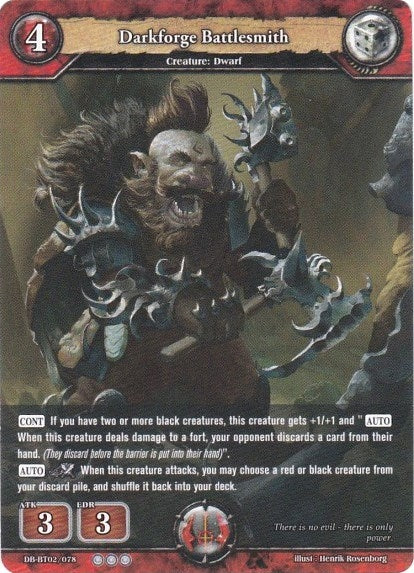 Image for Darkforge Battlesmith (Oath of Blood) (DB-BT02/078) - Dragoborne