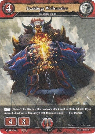 Image for Darkforge Wallsmasher (Oath of Blood) (DB-BT02/082) - Dragoborne