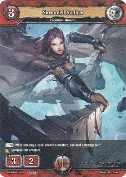 Image for Shrouded Stalker (Oath of Blood) (DB-BT02/084) - Dragoborne